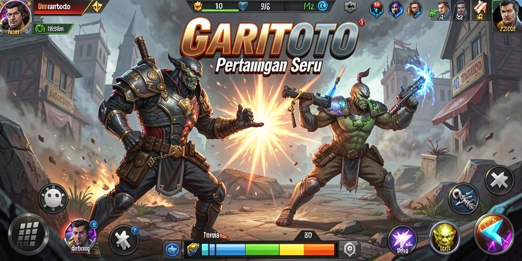 Screenshot gameplay GARITOTO yang penuh aksi dan seru.