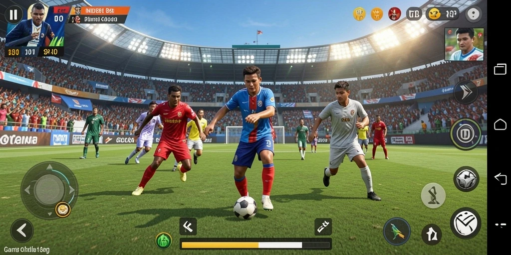 Tangkapan layar gameplay <strong>IND89</strong> menunjukkan serunya bermain olahraga.