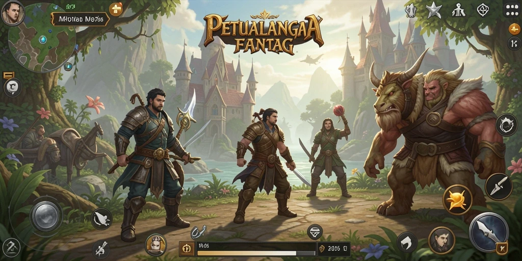 Menampilkan gameplay RPG seru dengan pertarungan epik dan karakter mendalam.
