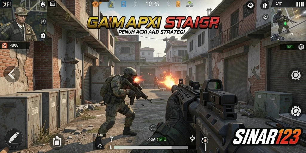 Gameplay intens dan grafis menakjubkan dari SINAR123.