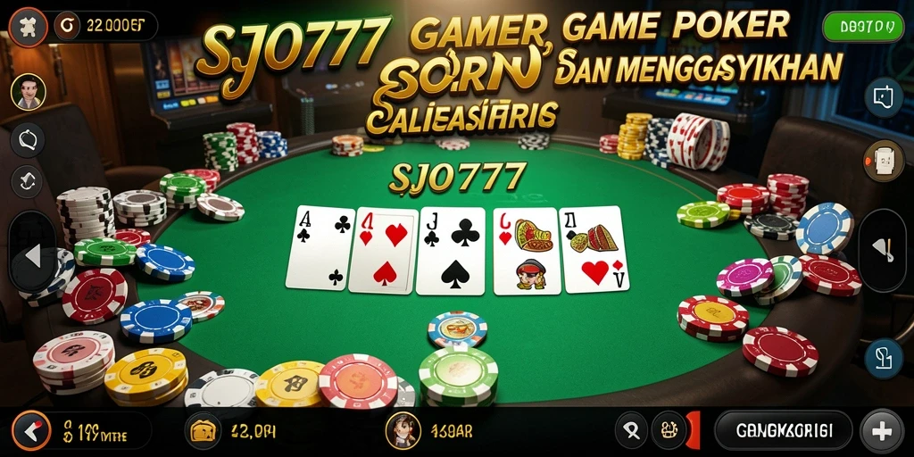 Tampilan gameplay SJO777 yang mendebarkan dan interaktif.
